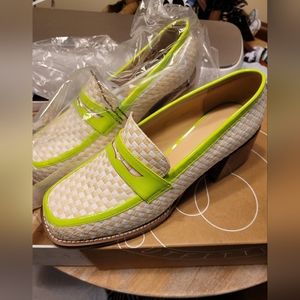 Brand New heeled loafers
